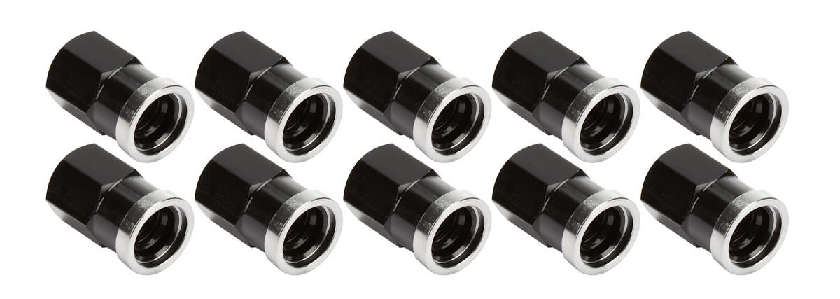 Allstar Performance QC Gear Covers Nut 3/8-16in Thread Short 10pk ALL72058