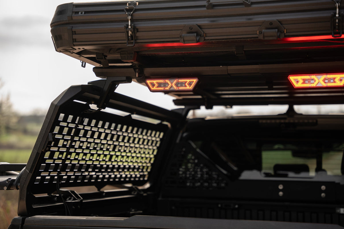 AlphaRex 940019 Arrow-X Universal Multi-Functional Off-Road LED Chase Light - Black Smoke