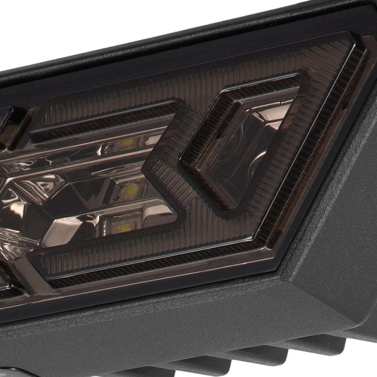 AlphaRex 940019 Arrow-X Universal Multi-Functional Off-Road LED Chase Light - Black Smoke