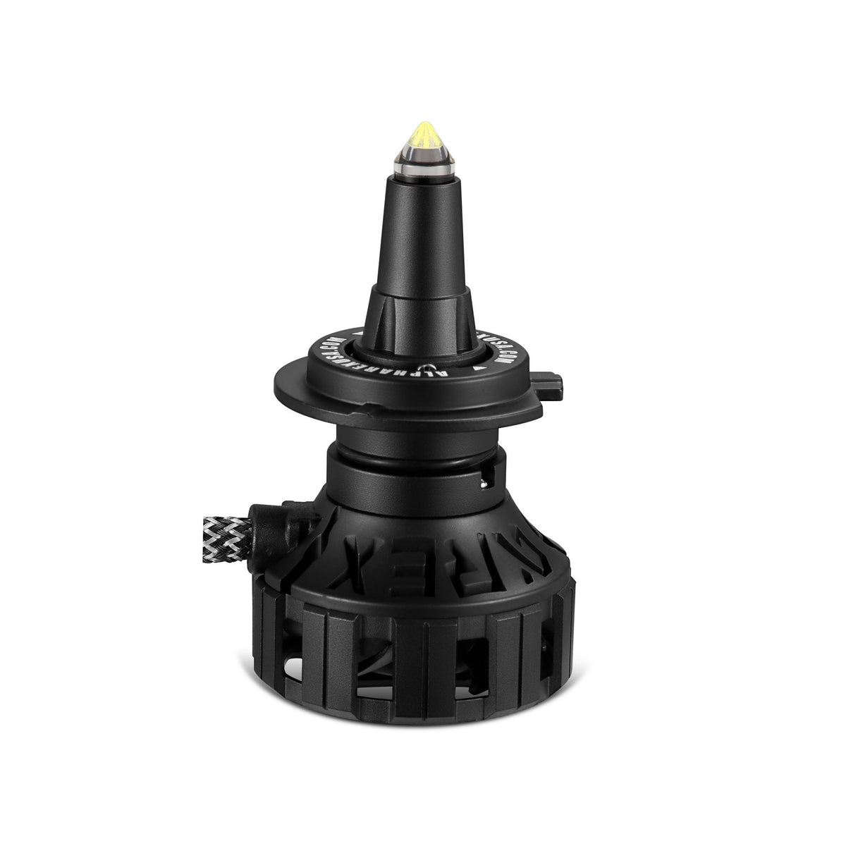 AlphaRex 110003 Black Ammo Panoramic LED Light Bulbs - 9006