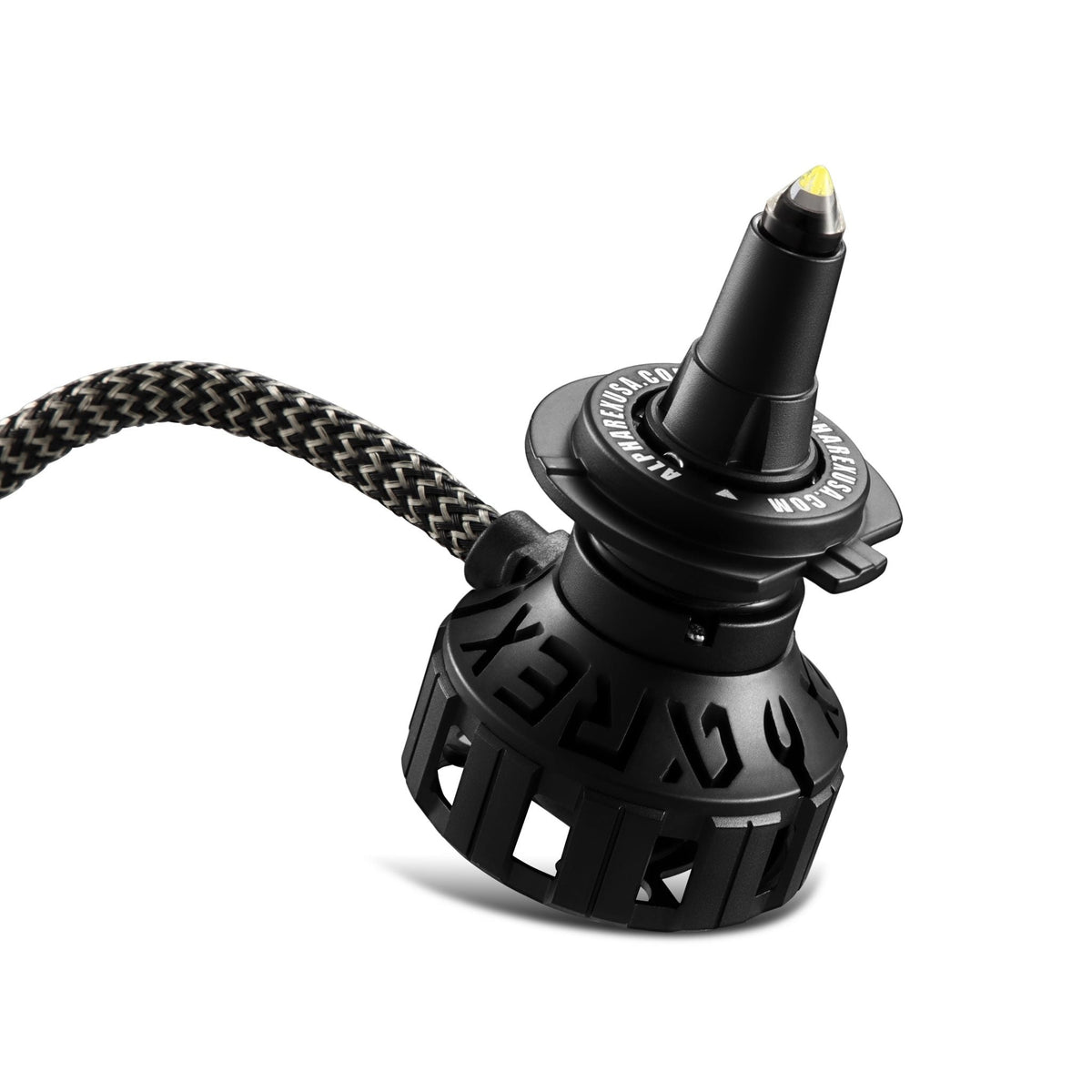 AlphaRex 110011 Black Ammo Panoramic LED Light Bulbs - H11