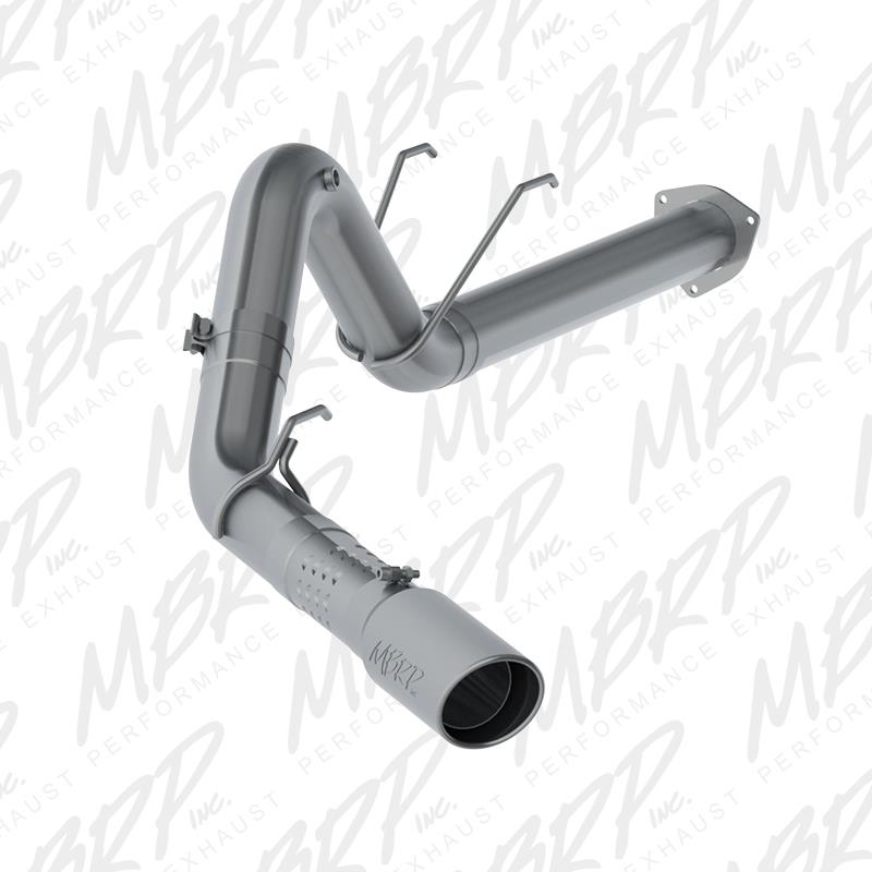 MBRP F-250/350/450 4in Filter Back Single Tip Side Exit T409 Exhaust
