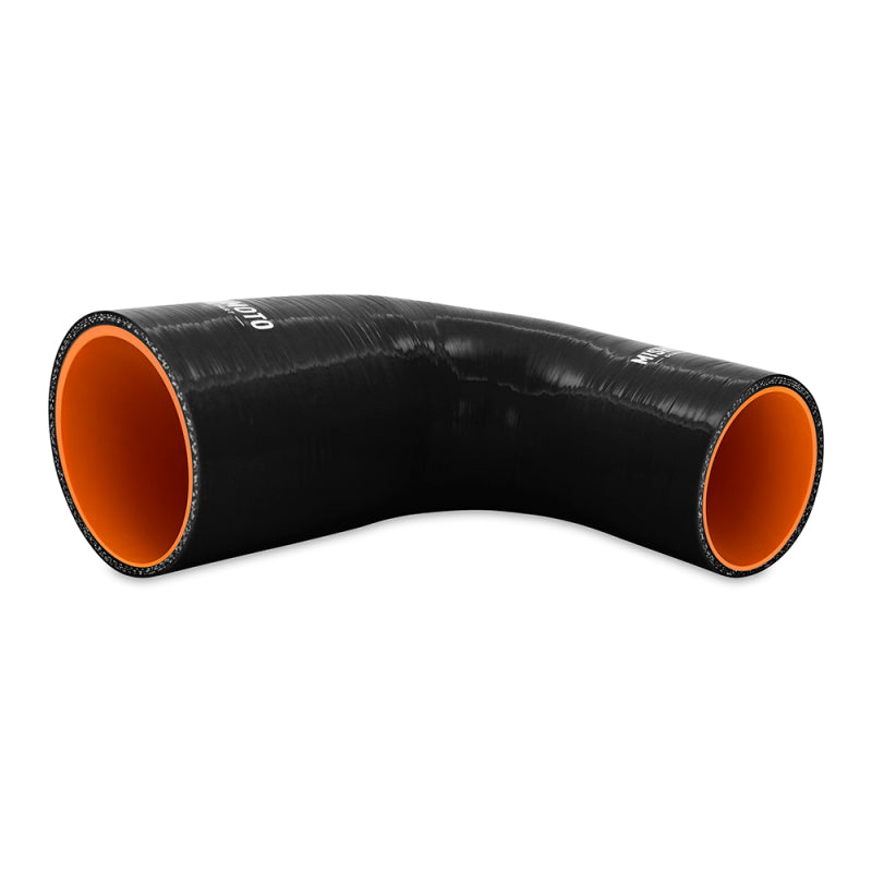 Mishimoto Silicone Reducer Coupler 90 Degree 2.5in to 3in - Black - #MMCP-R90-2530BK
