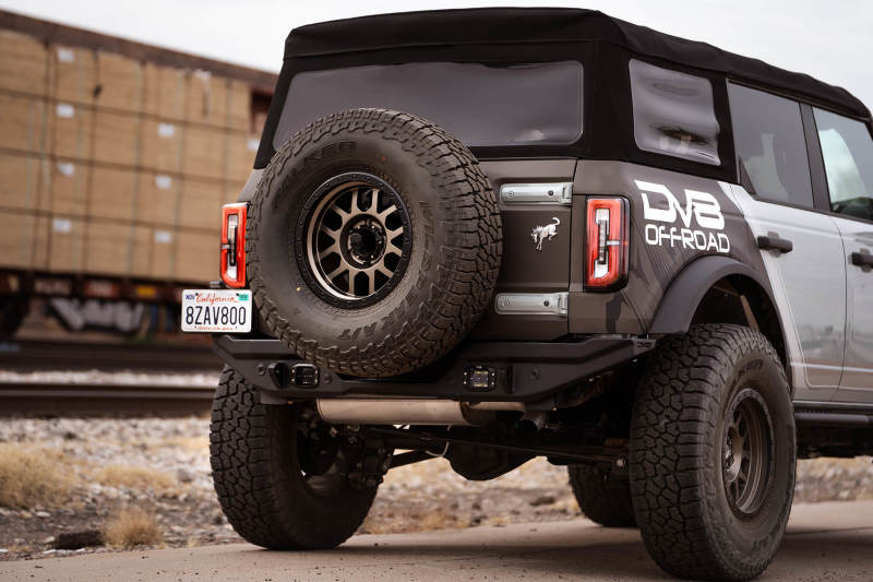DV8 Offroad 21-22 Ford Bronco FS-15 Series Rear Bumper - #RBBR-02