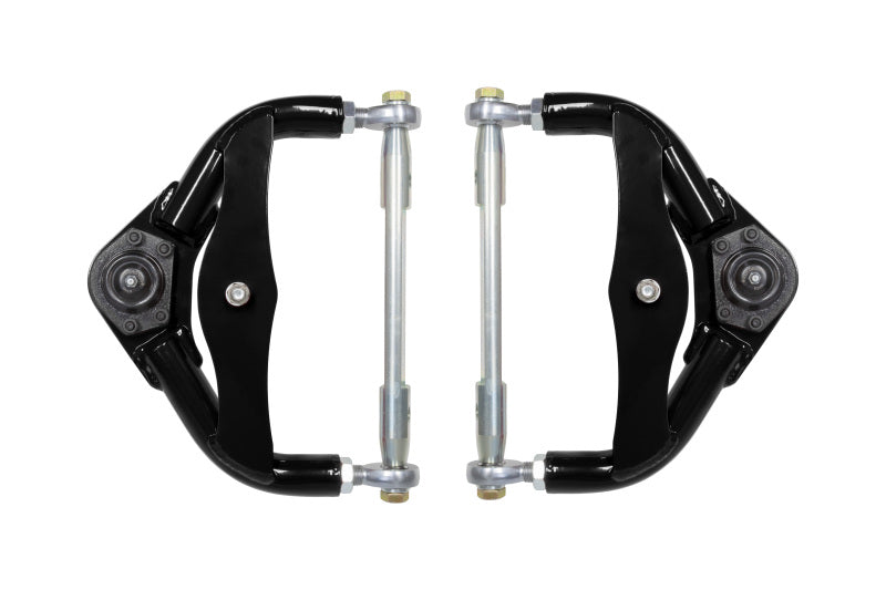 UMI Performance 3056-3-B Tubular Front Upper A-Arms Adjustable Black