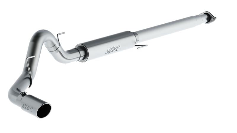 MBRP S5259409 Armor Plus Cat-Back Exhaust - 4-Inch Single Side Exit | T409 Stainless