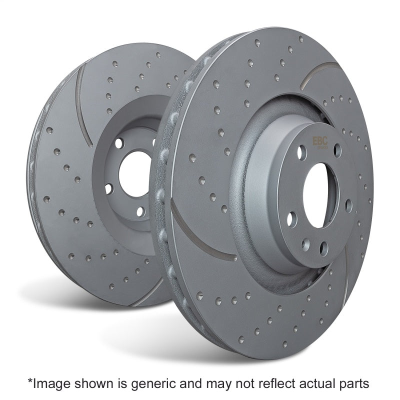 EBC 05+ Nissan Frontier 2.5 2WD GD Sport Rear Rotors GD7404