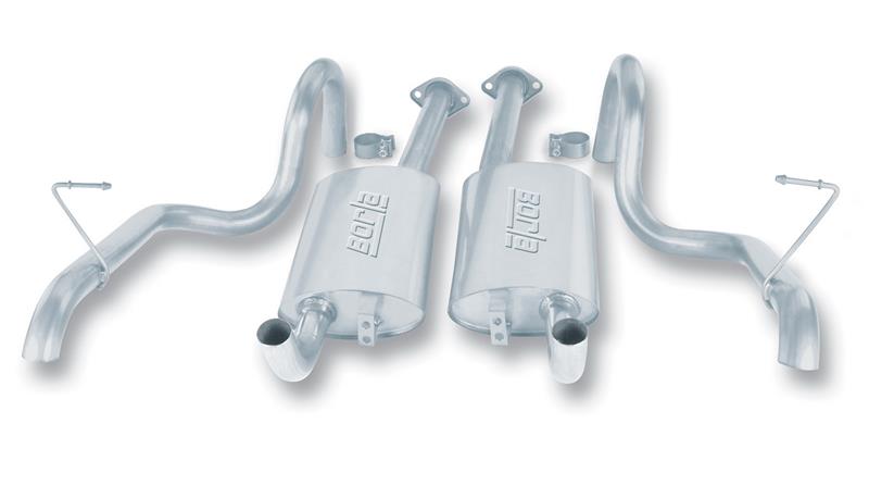 Borla 14139 87-93 Ford Mustang GT 5.0L 8cyl SS Catback Exhaust - #14139