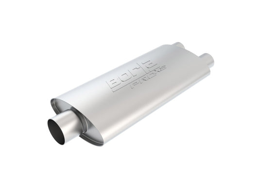 Borla 40670 3in Inlet/Dual 2.25in Outlet Center/Dual Oval ProXS Muffler - #40670