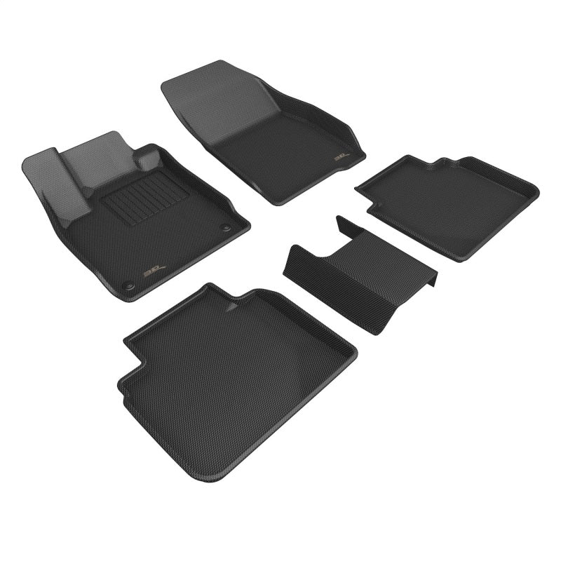 3D MAXpider Kagu Front & Rear Floor Mats for 2023-2024 Honda Accord