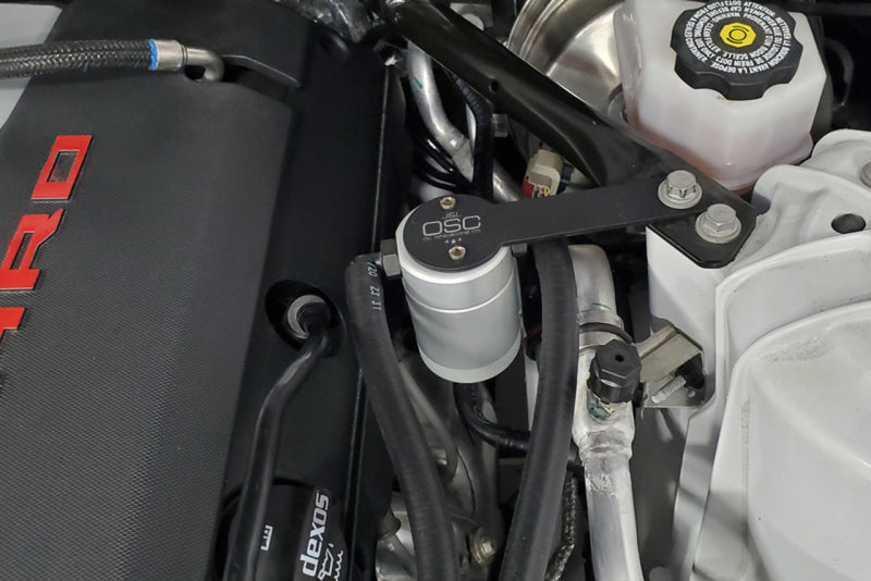 J&L 16-24 Chevrolet Camaro LT1 6.2L Drivers Side Oil Separator 3.0