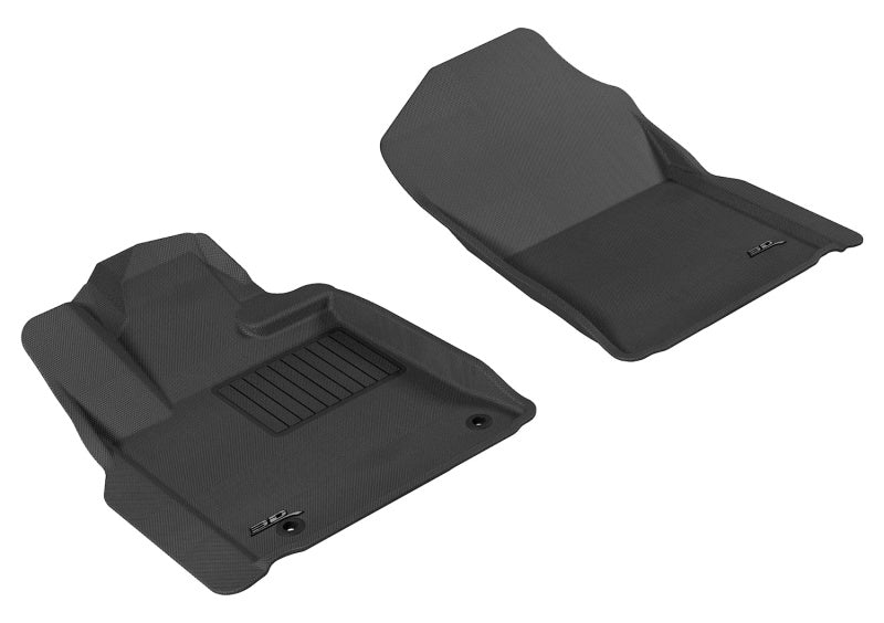 3D MAXpider Kagu Front Floor Mats for 2012-2020 Toyota Sequoia/Tundra