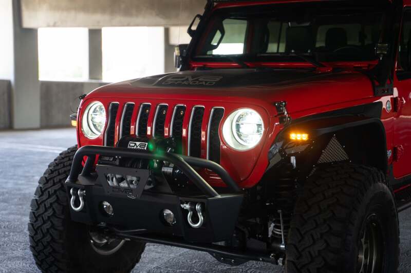 DV8 Offroad 20-23 Jeep Gladiator JT Slim Fender Flares - #FDGL-07