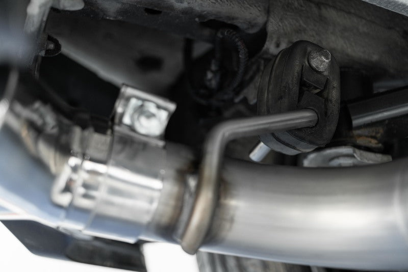 MBRP Golf R 3in Cat Back Single Exit Exhaust Pro Series w/ Non-Valved