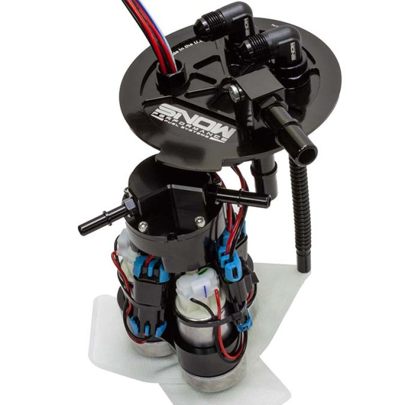 Snow Performance SNF-52501R for Chevrolet Camaro 6th Gen Race Fuel Hat (Triple Pump)