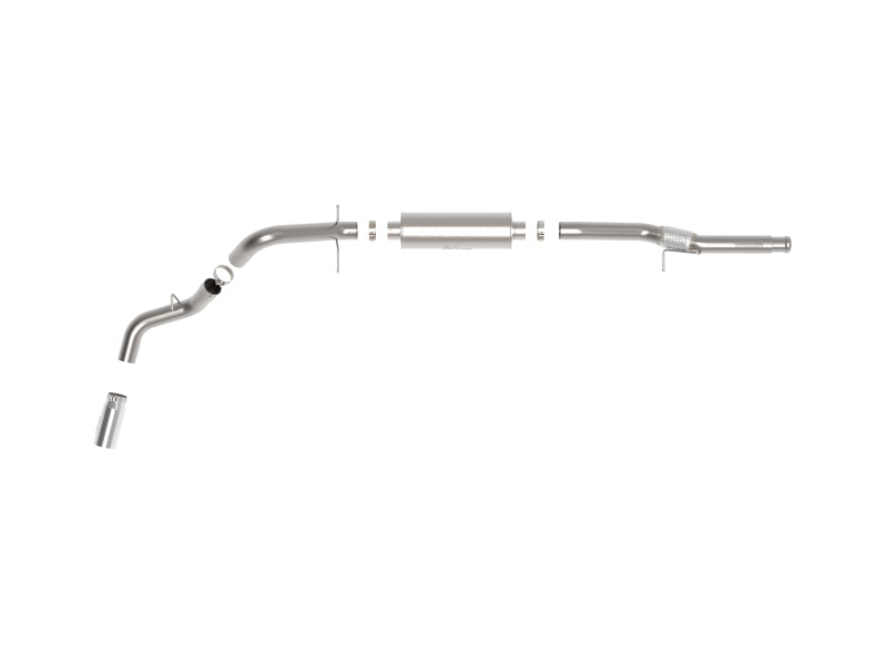 aFe Apollo GT Series 4in 409SS Cat Back Exh System Polished Tip 14-18GM Silverado 1500 V8-6.2L - #49-44116-P
