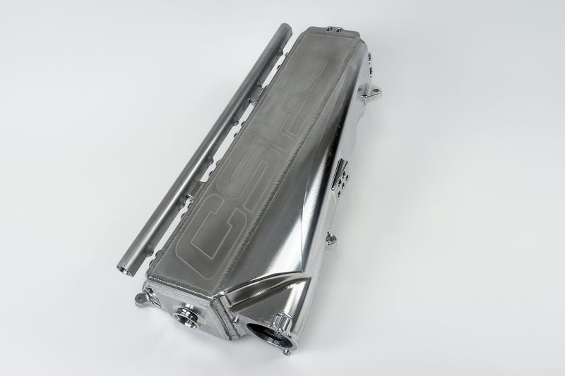 CSF 8400 Gen 2 B58 Race X Charge-Air-Cooler Manifold Raw Billet Aluminum Finish