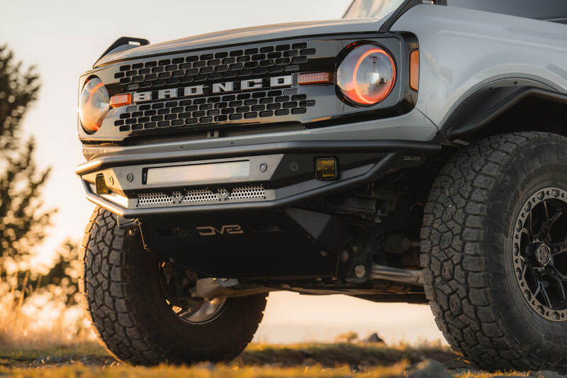 DV8 Offroad 21-22 Ford Bronco Competition Series Front Bumper - #FBBR-04