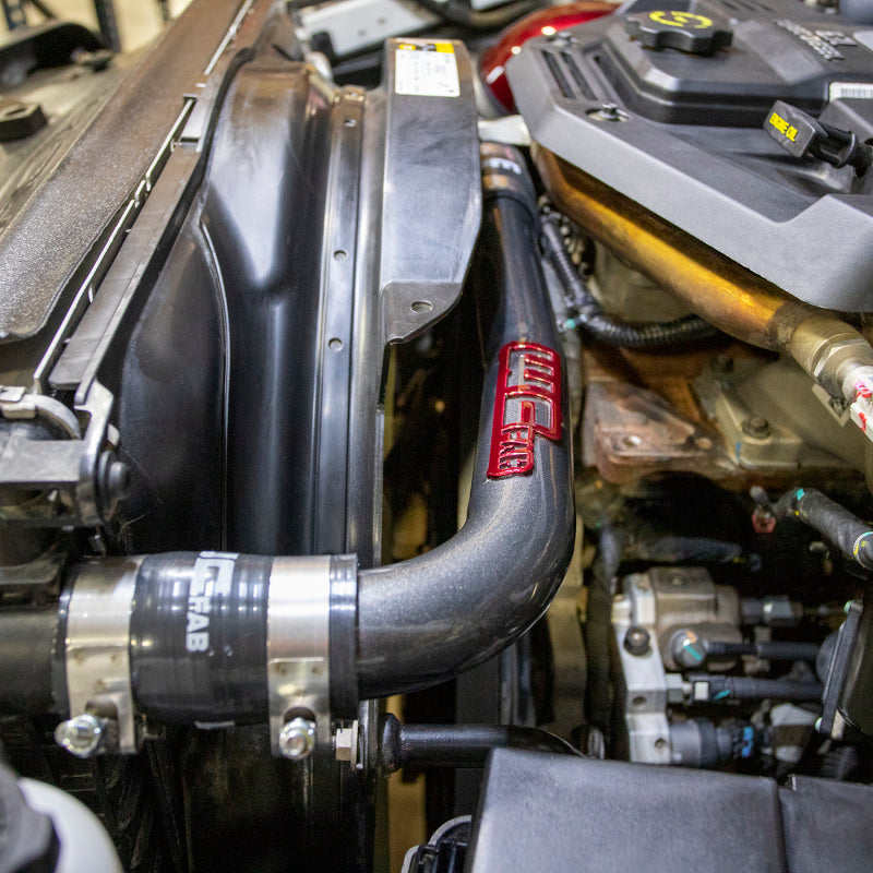 Wehrli Custom Fabrication WCF100517-BR Upper Coolant Pipe Bengal Red for 2010-2018 Dodge Ram / Ram 2500 / 3500 6.7L Cummins