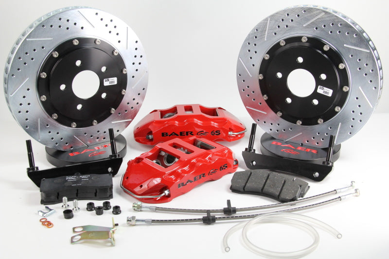 Baer Brakes 12-18 Ford F-150 15in Extreme+ Rear SDZ Brake Kit - Fire Red