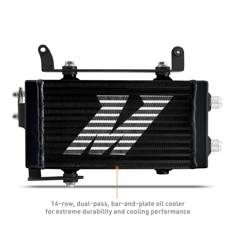 Mishimoto 2023+ Toyota GR Corolla Oil Cooler Kit - Thermostatic - Black - #MMOC-GRC-23TBK