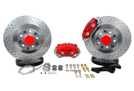 Baer Brakes Applications Using Wilwood Pro MII Spindles 13in Classic Series Front Brake Kit — 5x4.75" BC