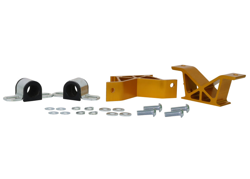 Whiteline KBR21-24 24mm Heavy Duty Rear Sway Bar Mount Kit for 1993-2007 Subaru Impreza, 1990-1999 Subaru Legacy, 2005-2006 Saab 9-2X