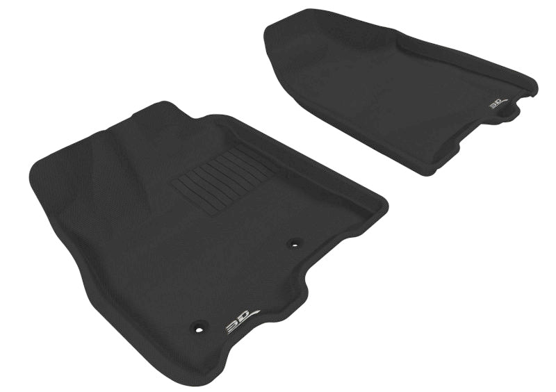 3D MAXpider Kagu Front Floor Mats for 2011-2012 Toyota Sienna