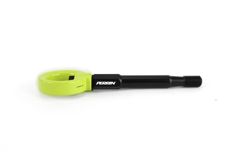 PERRIN 15-21 Subaru WRX/STI / 24-26 Crosstrek / 25-26 Forester Tow Hook Kit (Rear) - Neon Yellow