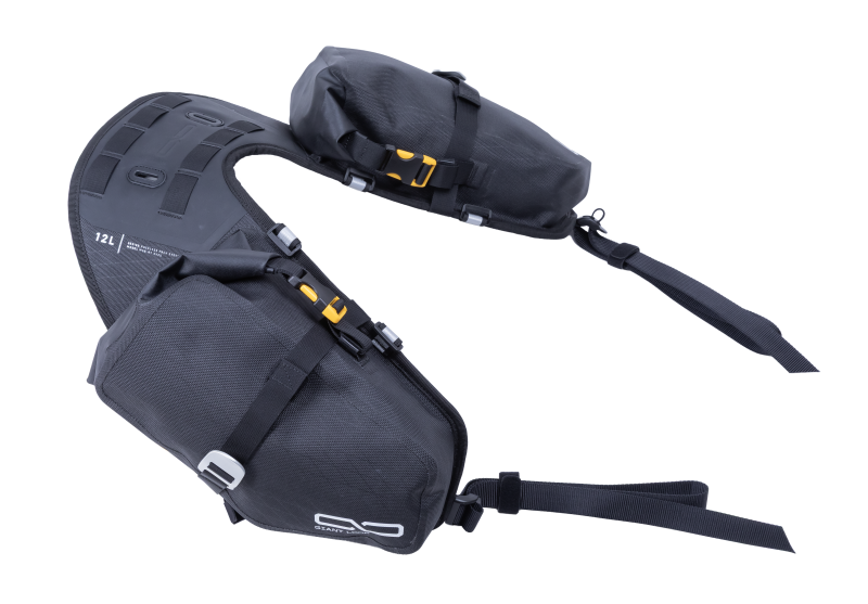 Giant Loop MSB25-RT-B MoJavi Saddlebag 12L Black Motorcycle
