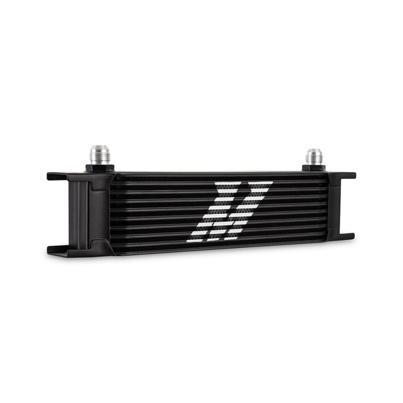 Mishimoto Universal -8AN 10 Row Oil Cooler - Black - #MMOC-10-8BK