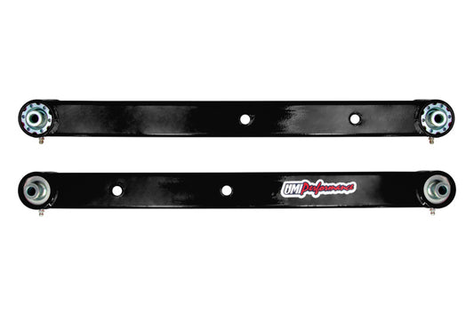 UMI Performance 4042-B Boxed Lower Control Arms with Dual Roto-Joints Black