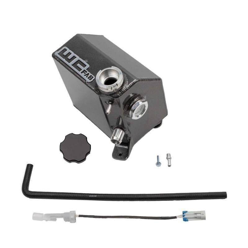 Wehrli Custom Fabrication WCF100433-GB Coolant Tank Kit Gloss Black for 2017-2019 Chevrolet Silverado / GMC Sierra 2500 HD / 3500 HD 6.6L L5P Duramax