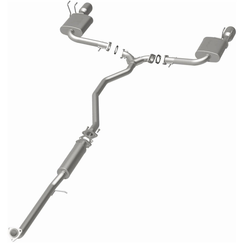MagnaFlow 19312 Cat-Back 2016 Honda Civic (Sedan Only) 1.5L L4 Turbo 2.25in SS Dual Outlet - #19312