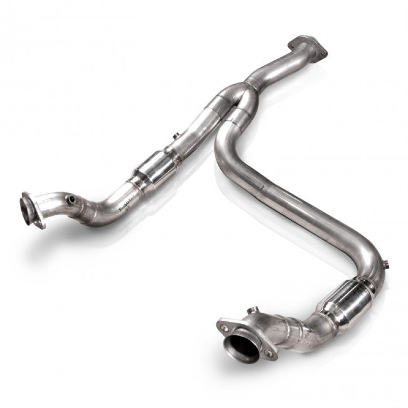 Stainless Works for 2011-2014 F-150 3.5L 3in Downpipe High-Flow Cats Y-Pipe Factory Connect
