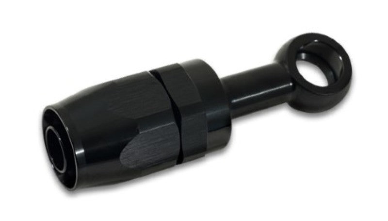 Vibrant -8AN Banjo Hose End Fitting for use with M12 or 7/16in Banjo Bolt