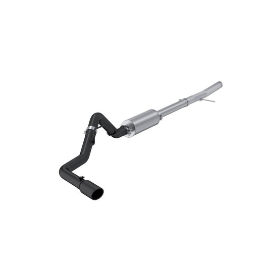 MBRP 2024 Ford Ranger Black-Coated Alum. Steel 3in Cat Back Exhaust