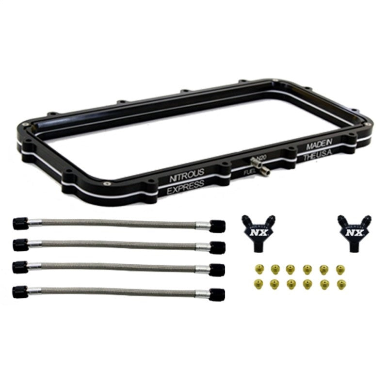 Nitrous Express Nitrous Plate Conversion for Holley High Ram Plenum NX940