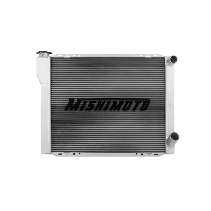 Mishimoto Universal Dual Pass Race Radiator 27x19x3 Inches Aluminum Radiator - #MMRAD-DBP-26