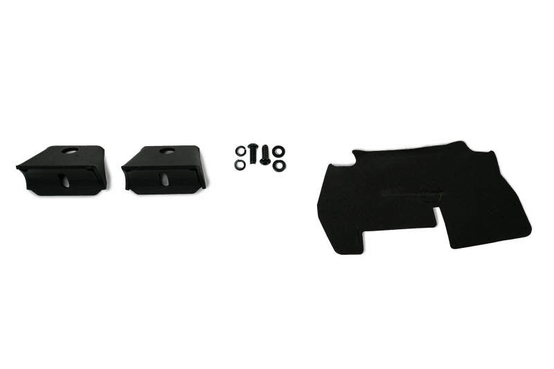 DV8 Offroad 2021-2022 Ford Bronco (Not For Factory Plastic Bumper) Factory Bumper Bull Bar - Black - #LBBR-06