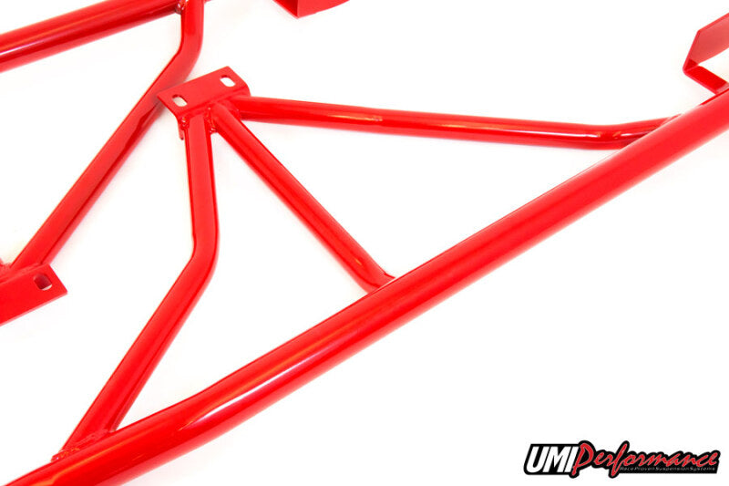 UMI Performance 2003-B 3-Point Subframe Connectors Weld-In Black