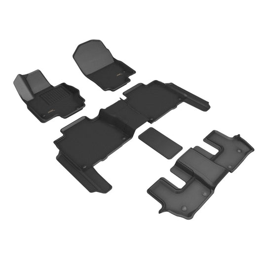 3D MAXpider Kagu Front, Rear & 3rd Row Floor Mats for 2024-2026 Mercedes-Benz GLS450 +3 more