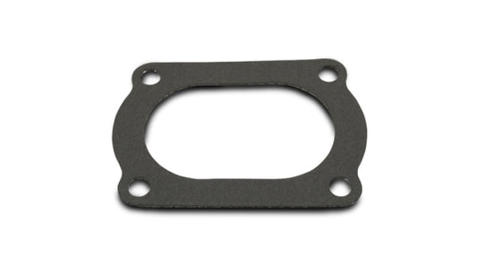 Vibrant 4 Bolt Flange Gasket for 3in O.D. Oval tubing (Matches #13175S)