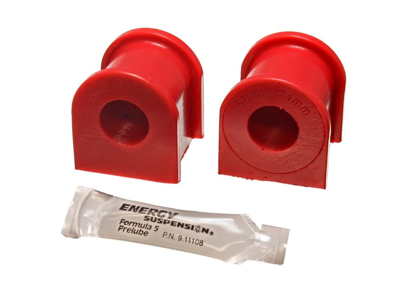 Energy Suspension for 05-07 Scion tC Red 21mm Front Sway Bar Bushing Set 8.5131R