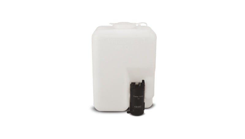 Vibrant Windshield Washer Bottle Repl Kit 1.2L bottle incl bottle ele pump
