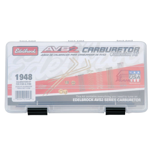 Edelbrock 1948 AVS2 Carburetor Calibration Kit for 1905 / 1906