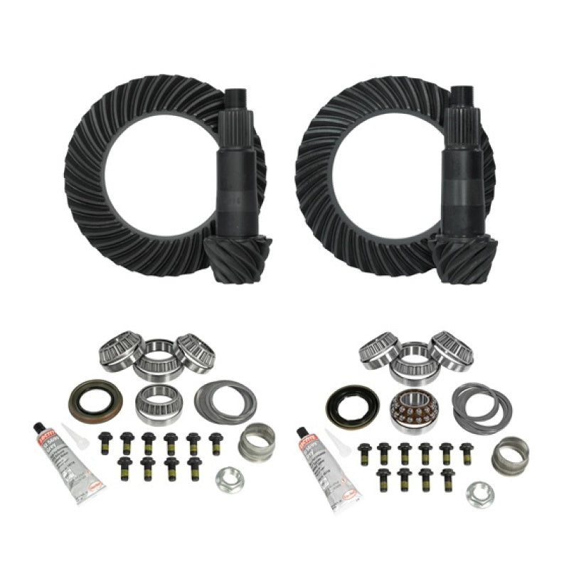 Yukon Gear & Axle YGK069 & Install Kit Package for Jeep Rubicon JL/JT with D44 Front & Rear in a 5.13 Ratio