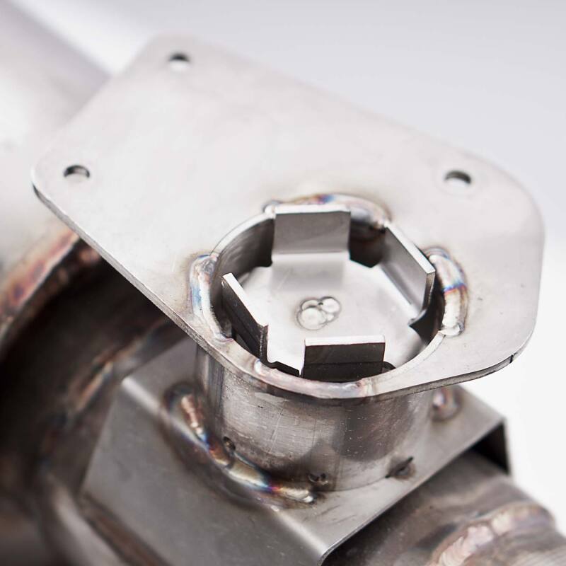 Stainless Works for 2016-2024 Chevrolet Camaro SS 3in Redline Axle Back with Valve & 4in Quad Tips