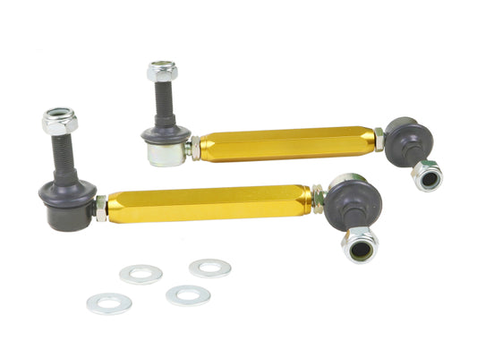 Whiteline KLC180-215 Rear Sway Bar Link Kit Adjustable Extra Heavy Duty Ball Link for 2015-2021 Nissan Frontier