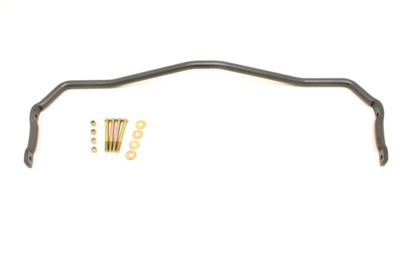 BMR 1964-1972 A-Body Rear Solid 1.0in Sway Bar Kit - Black Hammertone